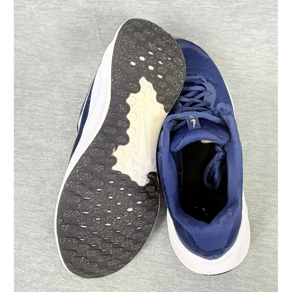 Nike‎ Revolution 7 Sneakers Mens 10.5 Navy Blue White Running - Picture 10 of 13
